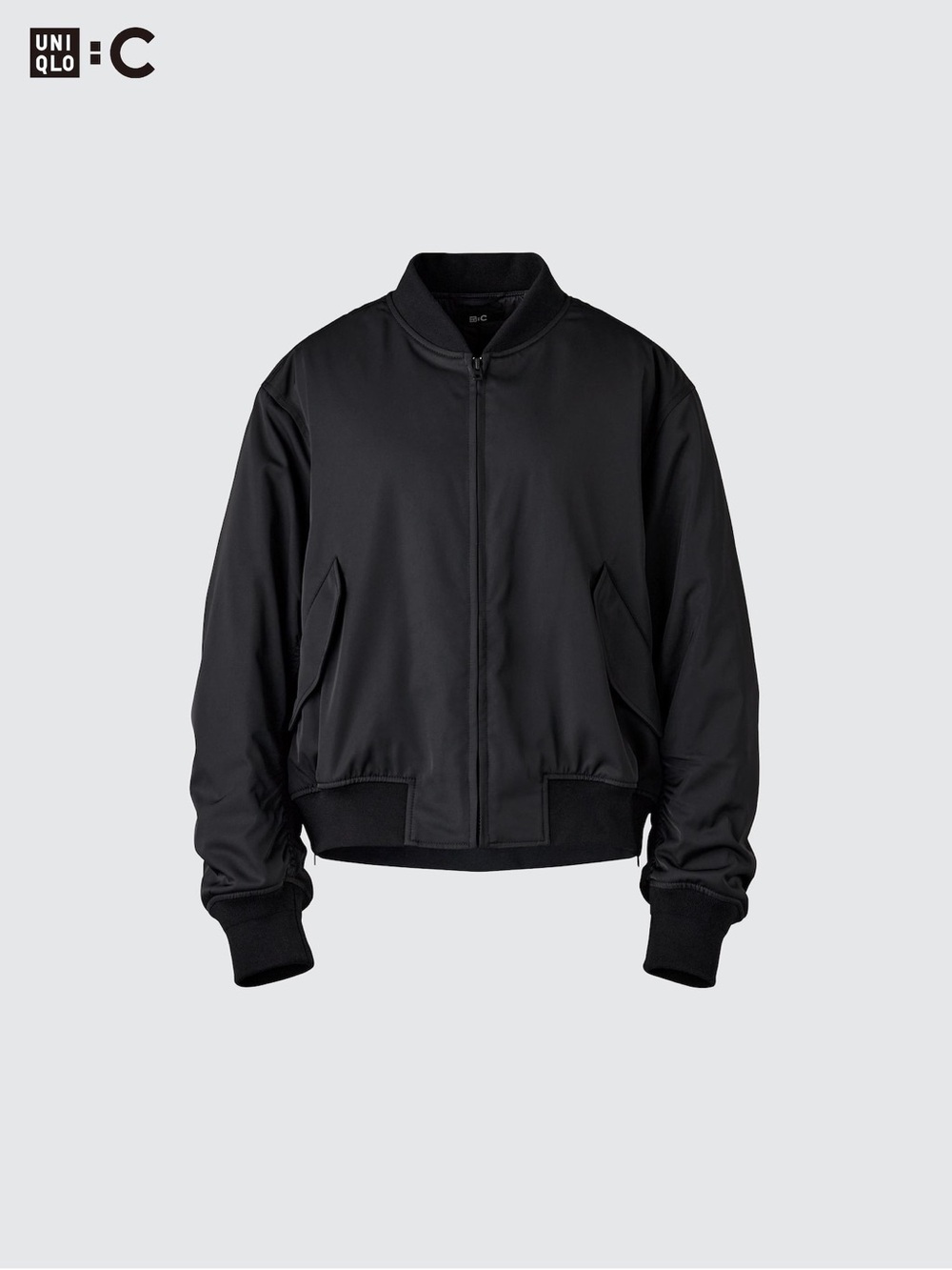 UNIQLO C Black Bomber Jacket Women’s Size L